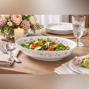 Royal Doulton “Florentina” Oval Vegetable Bowl – Discontinued – Made in England